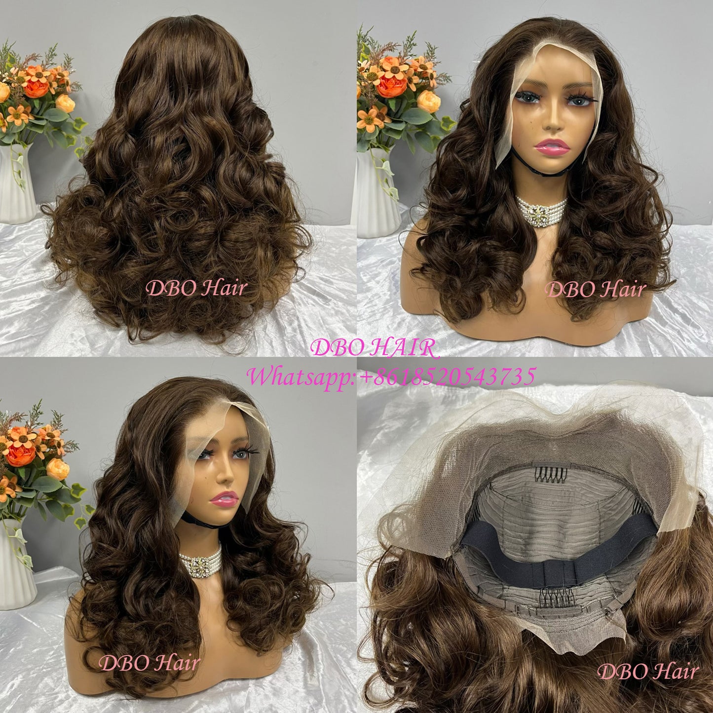 DBO 13X4 Bouncy Wig 4#