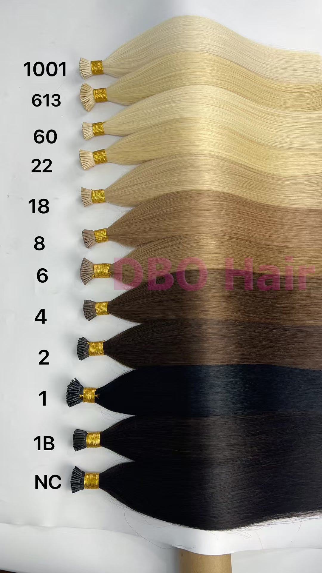 DBO I tip Extensions with different colors