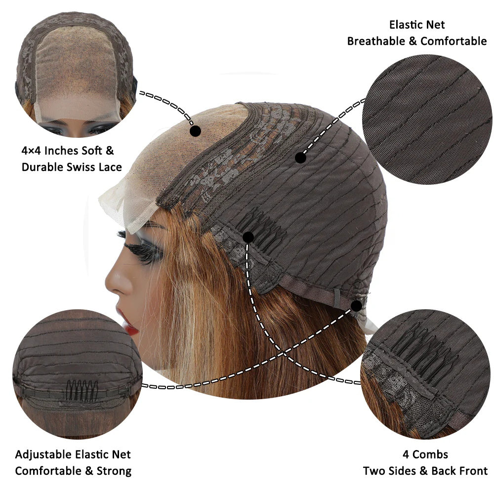 DBO Highlight Wig Deep Wave 3x4 Lace Front Wig 29