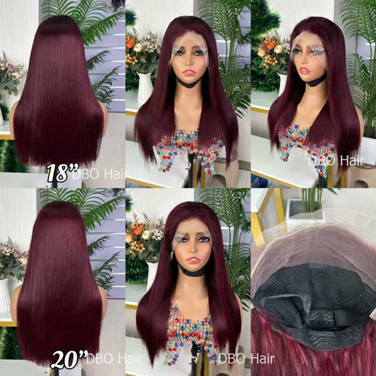 DBO 13×4 lace frontal wig 99J #