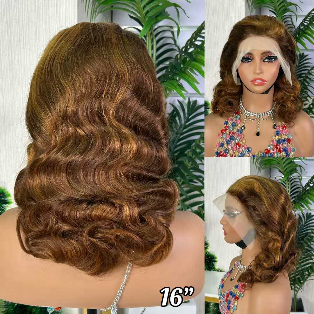 #4/27 SDD loose body wig 16 inch in xtock