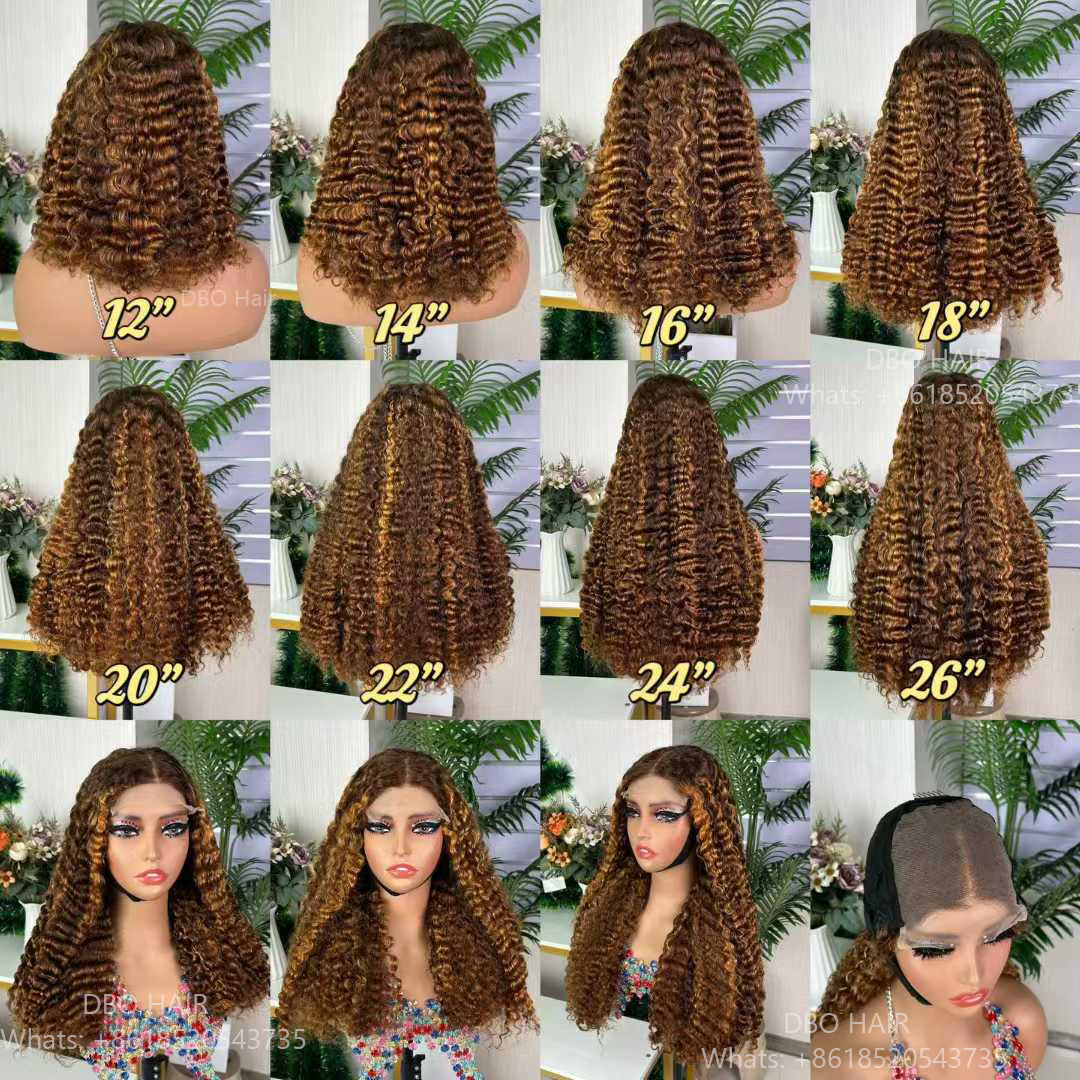 DBO 5x5 SDD Burmese curly wig P430#  12-26 inch  in stock