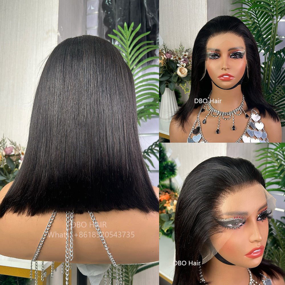 DBO 13X4 M type HD BOB wig Details