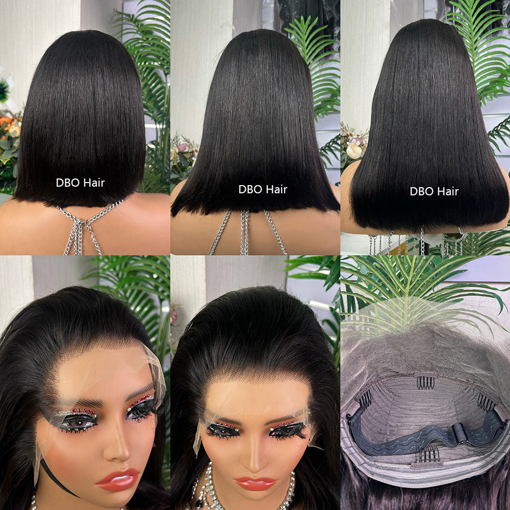 DBO 13X4 M type HD BOB wig Details