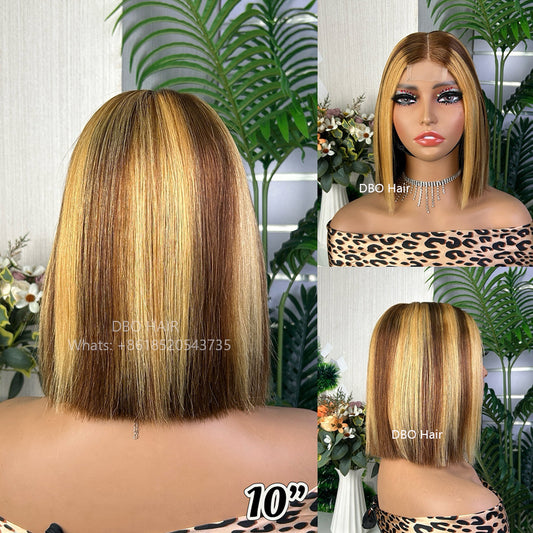 DBO 2X6 Lace BOB Wig 10 inch #P4/27#