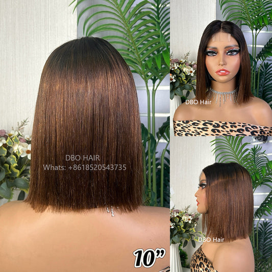 DBO 2X6 Lace BOB Wig 10 inch #T1B/4#
