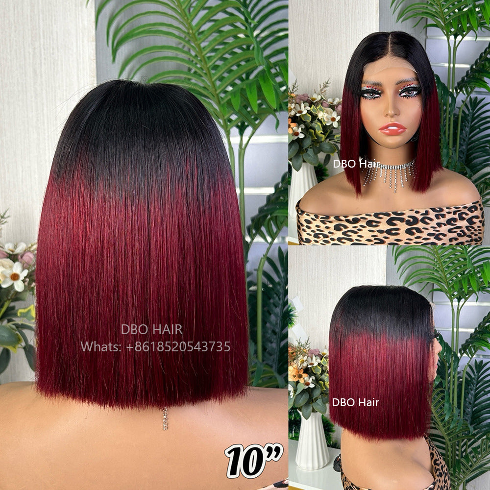 DBO 2X6 Lace BOB Wig 10 inch  #T1B/99J#