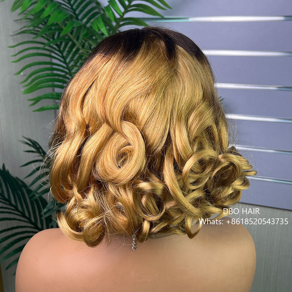 DBO 5X5 Bouncy BOB wig   #T4/27#