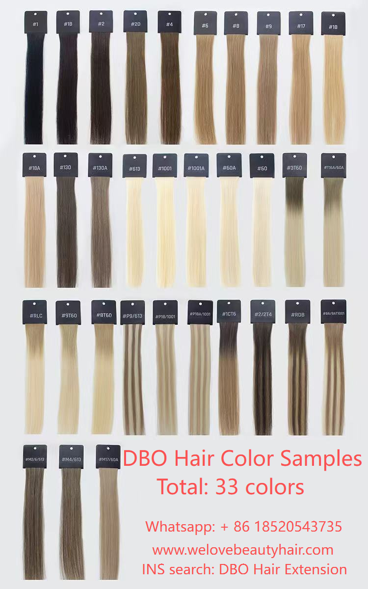DBO Hair Color Sample -33 colors