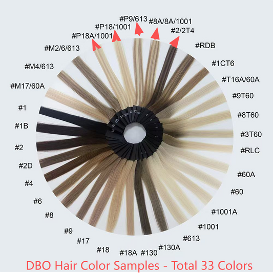 DBO Hair Color Sample