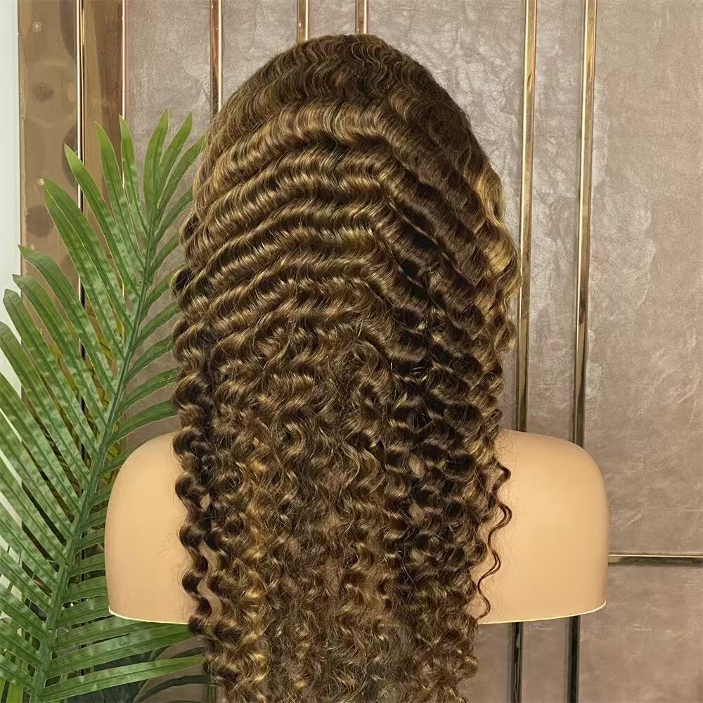 DBO #4/27 Color 13*4 Lace Wig  Curely Wave 16-28 inch