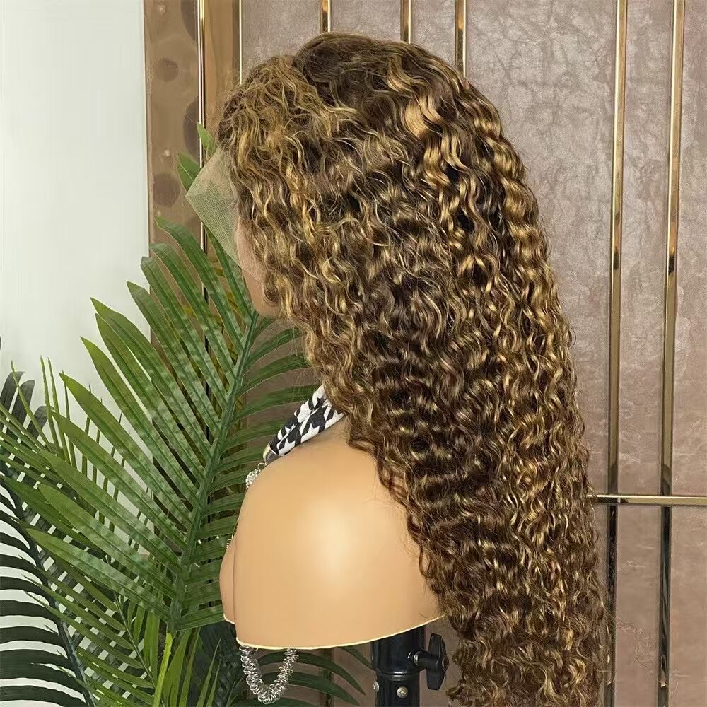 DBO #4/27 Color 13*4 Lace Wig  Curely Wave 16-28 inch