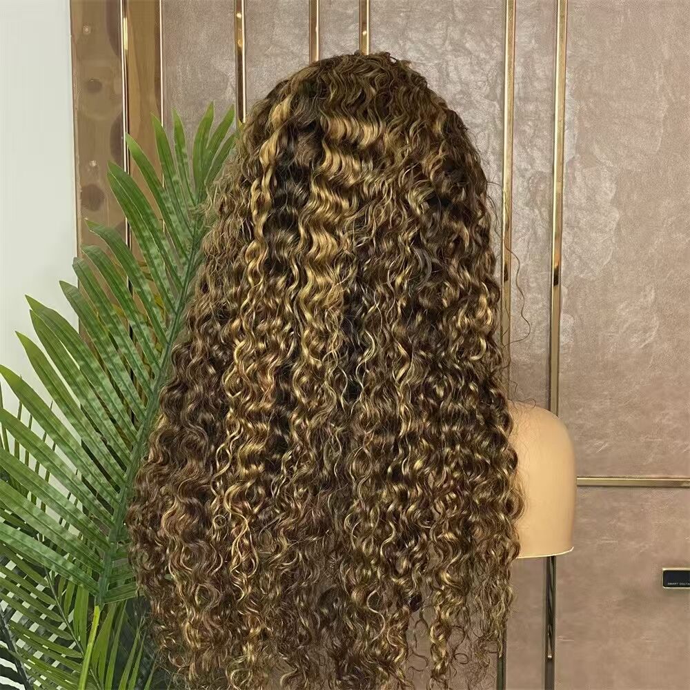 DBO #4/27 Color 13*4 Lace Wig  Curely Wave 16-28 inch