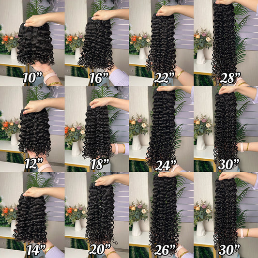 DBO double drawn italian curly water wave