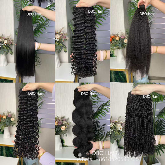 full A+ hot sale human hair bundles 10-30 inch in stock